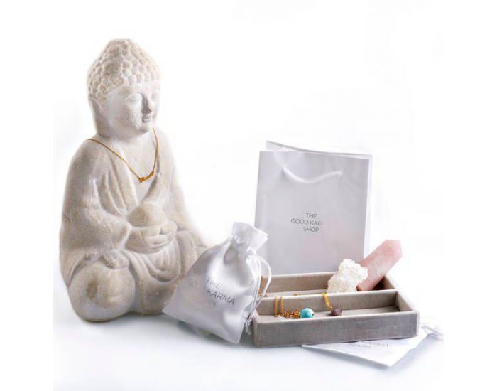 THE GOOD KARMA SHOP Collier Signe du Zodiaque Or 18 Carats - Vierge (5)