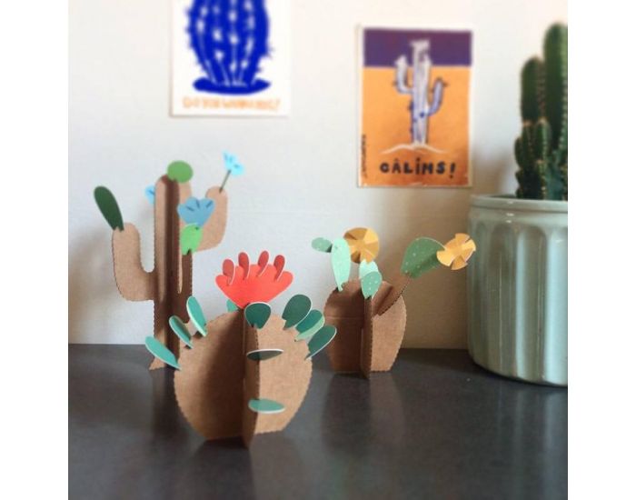 PIROUETTE CACAHOUETE Kit Cratif Cactus - Ds 6 ans (1)