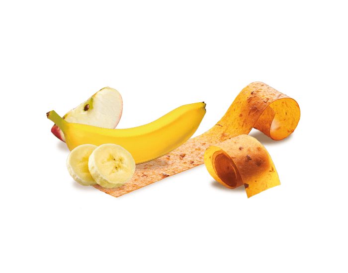 FRUIT RIDE Banane Pomme Barquette - 500g (1)