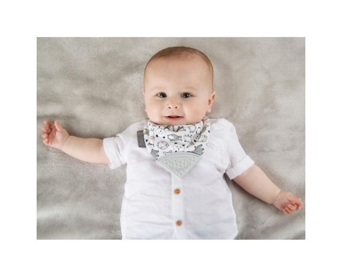 SEVIRA KIDS Bavoir bandana avec embout de dentition (1)