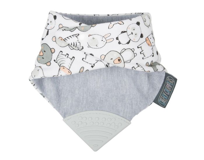 SEVIRA KIDS Bavoir bandana avec embout de dentition (2)