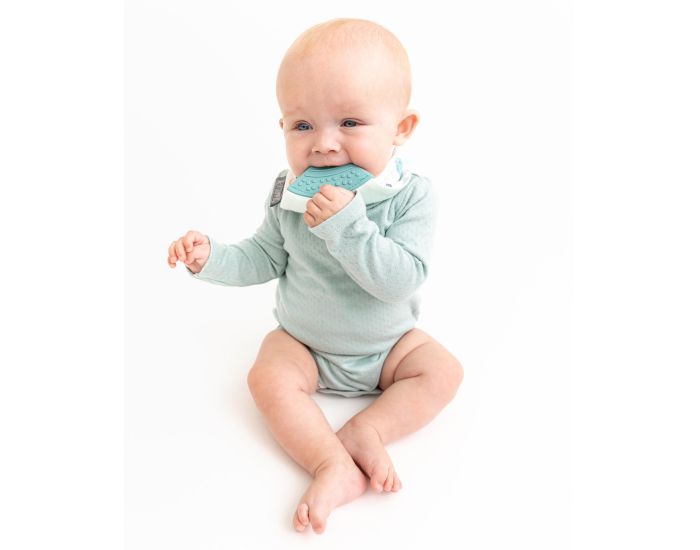 SEVIRA KIDS Bavoir bandana avec embout de dentition (3)