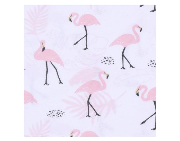 SEVIRA KIDS Body B�b� Sans Manches en Coton Bio, Flamants roses (2)