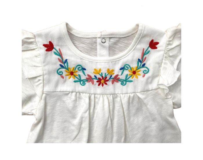 SEVIRA KIDS Robe avec Bandeau en Coton Biologique, ELISE (5)