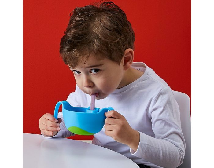 SEVIRA KIDS Bol enfant 3 en 1 avec paille et couvercle (3)
