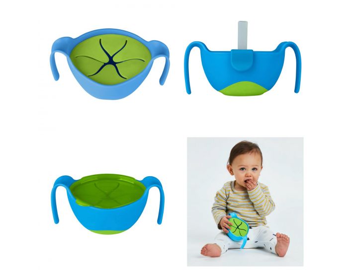 SEVIRA KIDS Bol enfant 3 en 1 avec paille et couvercle (4)
