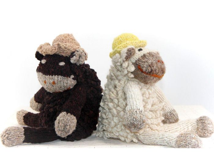 KENANA KNITTERS Mouton d'Ouessant en Laine Fait Main Equitable (2)