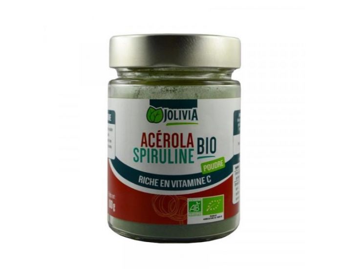 JOLIVIA Acrola Spiruline Bio - 100 g (1)