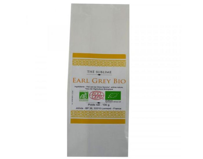 JOLIVIA Th Vert Earl Grey Bio - 100 g (1)