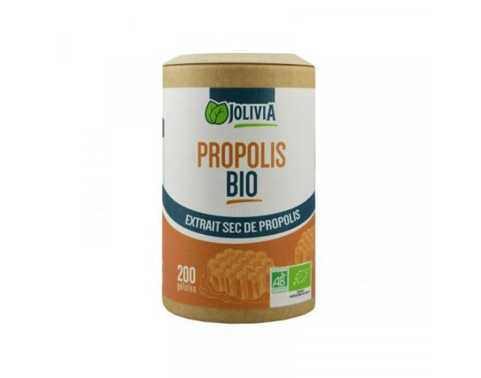 JOLIVIA Propolis Bio Extrait - 200 g�lules v�g�tales (5)