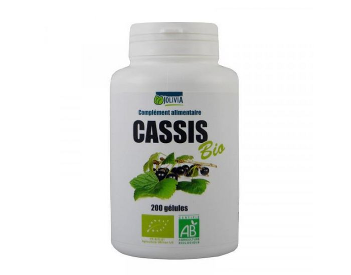 JOLIVIA Cassis Bio - 200 glules vgtales de 250 mg (1)