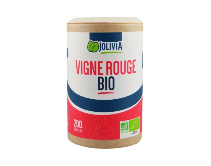 JOLIVIA Vigne Rouge Bio - 200 glules vgtales de 250 mg (4)