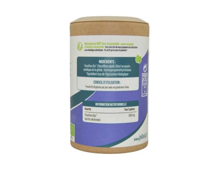 JOLIVIA Passiflore Bio - 200 glules vgtales de 230 mg (1)