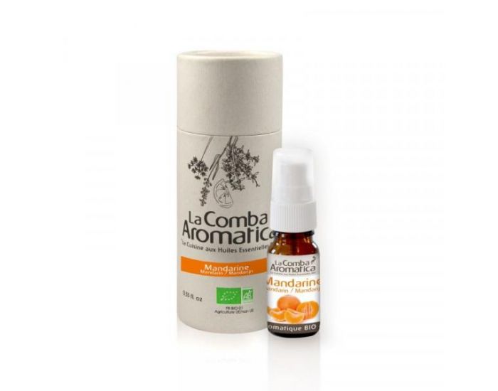 LA COMBA AROMATICA Huile essentielle culinaire de mandarine Bio - 10 ml (1)