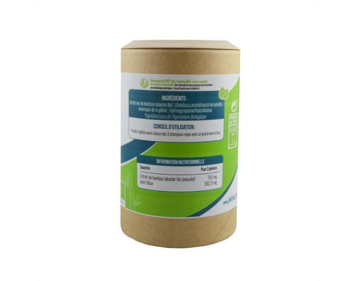 JOLIVIA Bambou Tabashir - 200 glules de 250 mg (4)