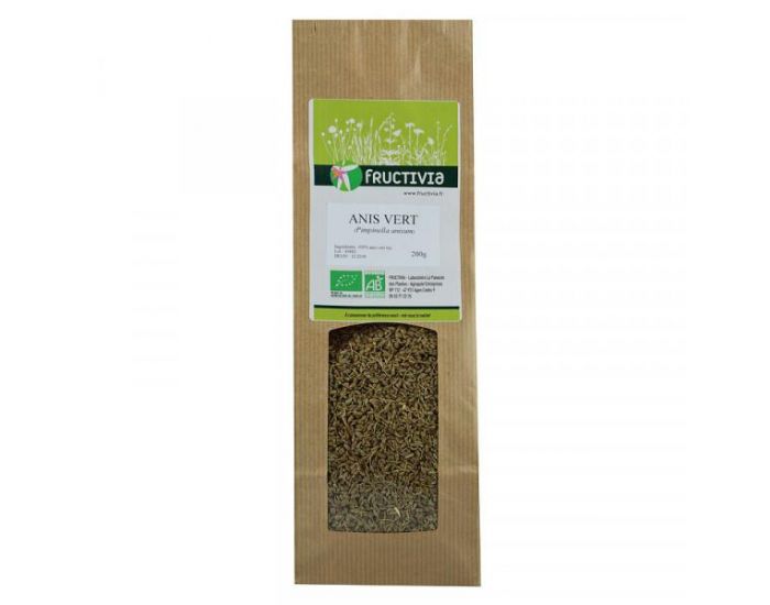 FRUCTIVIA Tisane Anis Vert Bio - 200 g (1)