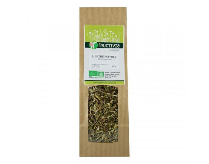 FRUCTIVIA Tisane Menthe poivr�e Bio - 100 g (1)