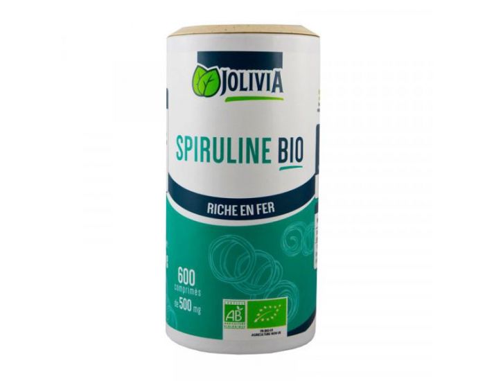 JOLIVIA Spiruline Bio - 60 comprims de 500 mg (2)