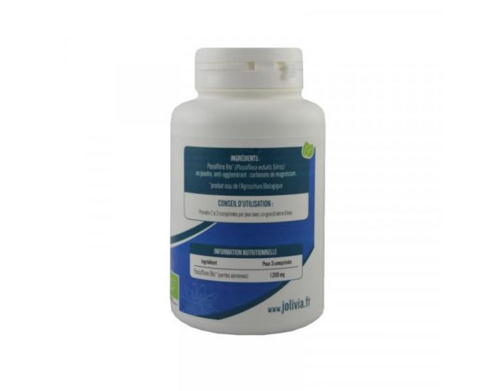 JOLIVIA Passiflore Bio - 200 comprims 400 mg (7)