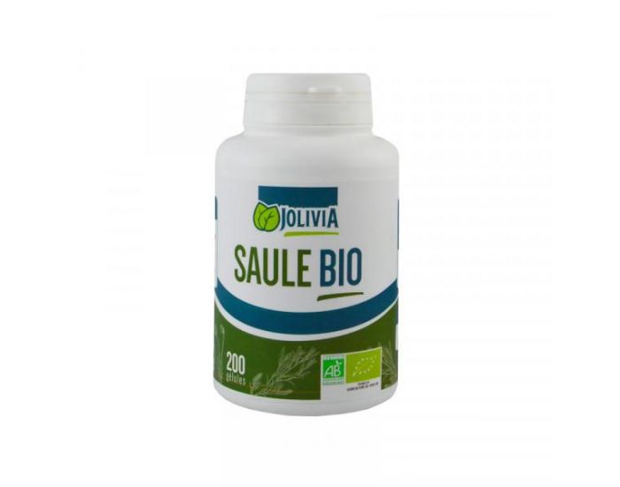 JOLIVIA Saule Blanc Bio - 200 glules vgtales de 200 mg (12)