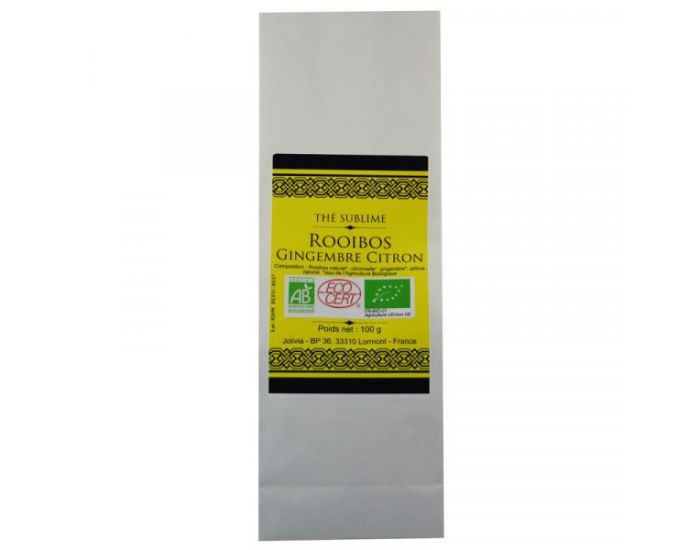 JOLIVIA Th Rooibos Gingembre Citron Bio - 100 g (2)