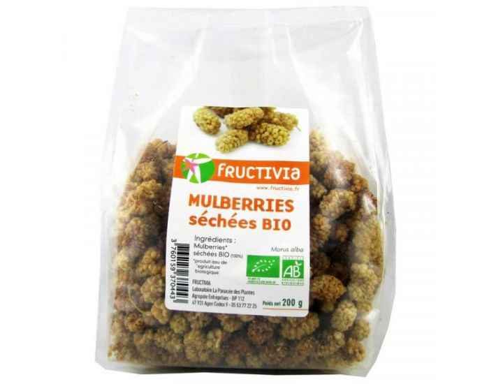 FRUCTIVIA Baies de Mulberry Bio - 200 g (4)