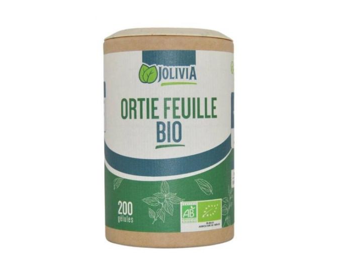 JOLIVIA Ortie feuille Bio - 200 glules vgtales de 210 mg (4)