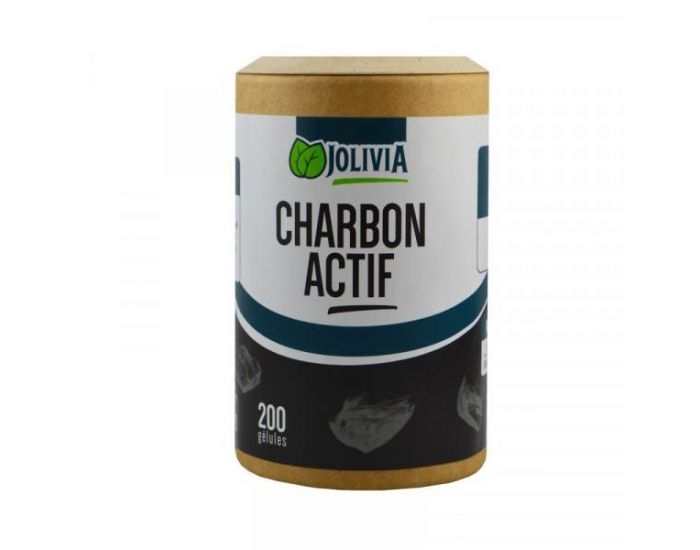 JOLIVIA Charbon actif - 200 glules de 210 mg (10)