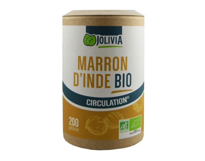 JOLIVIA Marron d'Inde Bio - 200 glules vgtales de 225 mg (1)
