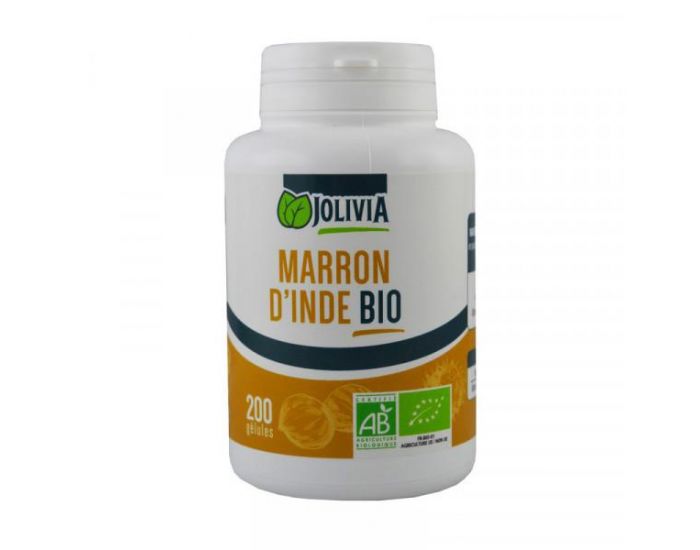 JOLIVIA Marron d'Inde Bio - 200 glules vgtales de 225 mg (12)