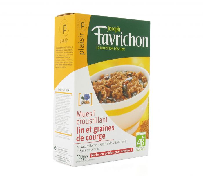 FAVRICHON Crostola lin et graines de courges