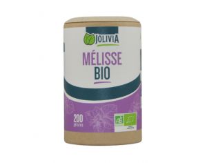 JOLIVIA Mélisse Bio - 200 gélules de 250 mg