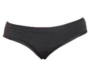 SLOWEN Culotte Menstruelle Absorbante Noire pour Flux Moyen Taille L (46/48)