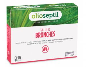 OLIOSEPTIL Bronches - 15 Gélules Végétales