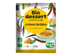 NAT-ALI Bio'Gourmandises - Crème Brûlée - 80 g 