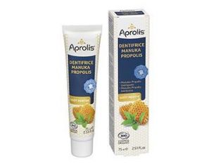 APROLIS Dentifrice Manuka-Propolis goût menthe Bio - 75ml
