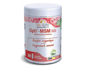 BE-LIFE Opti-msm 800 - 90 gélules