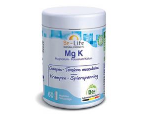 BE-LIFE MgK : magnésium-potassium  - 60 gélules