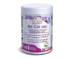 BE-LIFE Be-Col 1400 (Levure de riz rouge) - 60 gélules