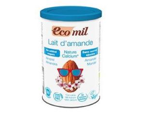 ECOMIL Lait Amandes-Calcium Instantané Nature Bio - 400g