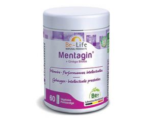BE-LIFE Mentagin + ginko biloba  - 60 gélules