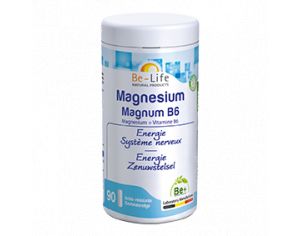 BE-LIFE Magnésium magnum + B6 - 90 gélules