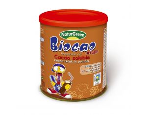 NATURGREEN Boisson Instantanée Au Cacao 50 % Cacao Bio - 400g