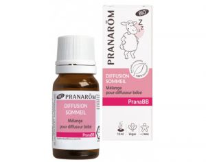 PRANAROM PranaBB - Mélange Bio pour Diffuseur Bébé - Sommeil 10 ml - Dès 3 mois  