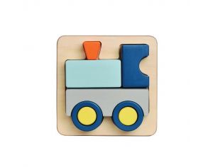 BLUERIBBON Puzzle Relief Train - Dès 1 an