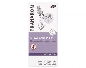 PRANAROM Spray Anti-poux - Lotion Capillaire + Peigne - 30 ml