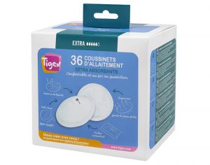 TIGEX 36 Coussinets d'Allaitement Extra-Absorbants