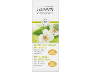 LAVERA Crème Equilibrante Matifiante au Calendula et Thé Vert - 50 ml