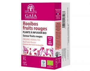 LES JARDINS DE GAIA Rooibos Fruits Rouges - 20 Infusettes