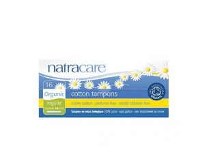 NATRACARE Tampon bio avec applicateur Natracare - Boîte de 16 - Hygiène féminine Flux Moyen